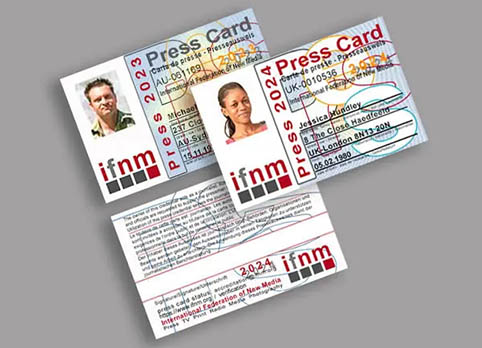 ifnm Press Card